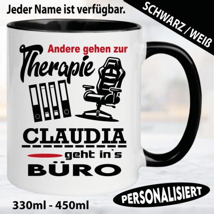 Tasse Beruf Name Büroarbeiter/-in