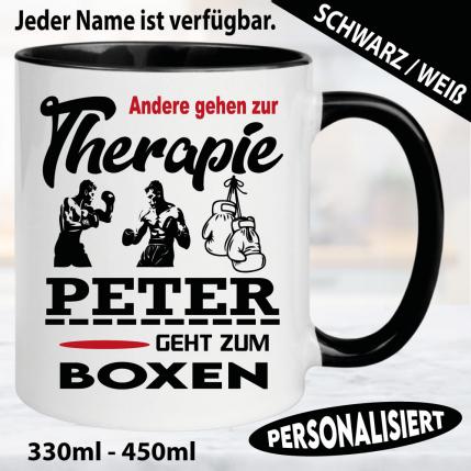 Sporttasse Boxen Personalisiert