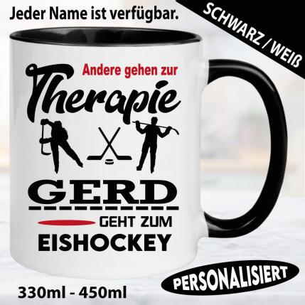 Sporttasse Eishockey Personalisiert mit Name