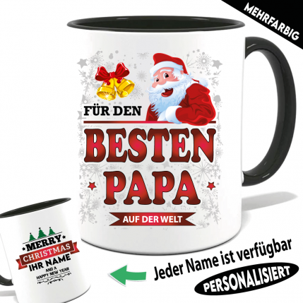 Weihnachtstasse für den Papa