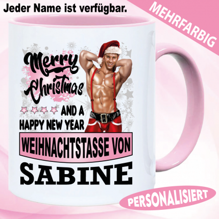 Weihnachtstasse Sexy für die Frau