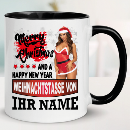 Weihnachtstasse Sexy für den Mann