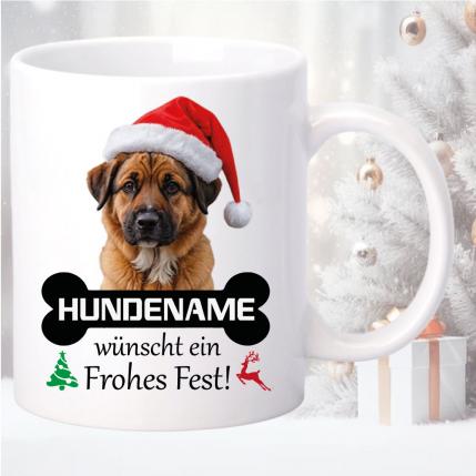 Christmas Hundemotiv Schäferhund