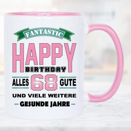 Tasse Geburtstag Retro Fantastic Birthday