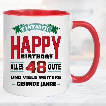 Tasse Geburtstag Retro Fantastic Birthday