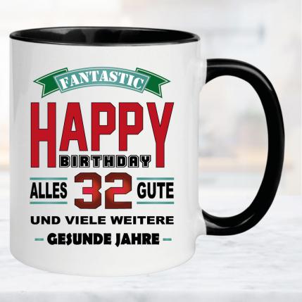 Tasse Geburtstag Retro Fantastic Birthday