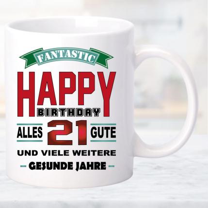 Tasse Geburtstag Retro Fantastic Birthday