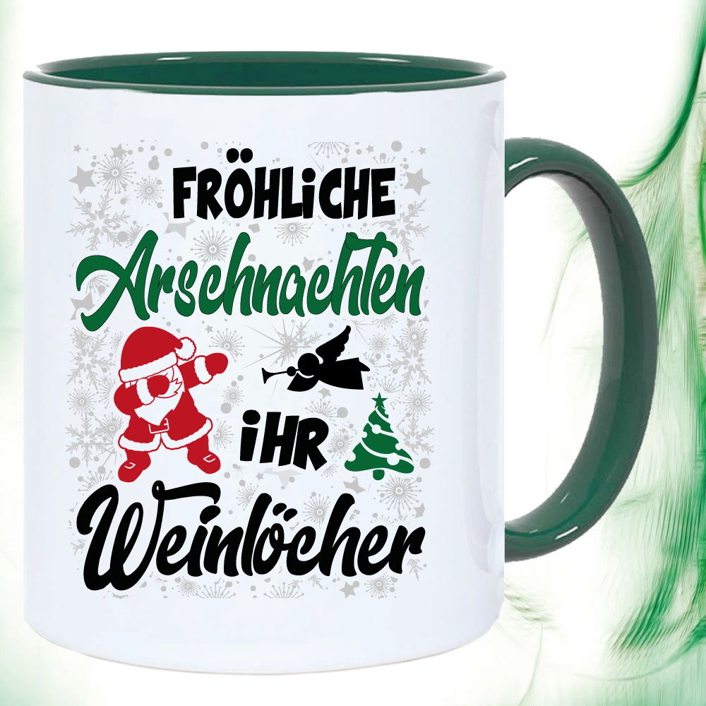 Weihnachtstasse Arschnachten