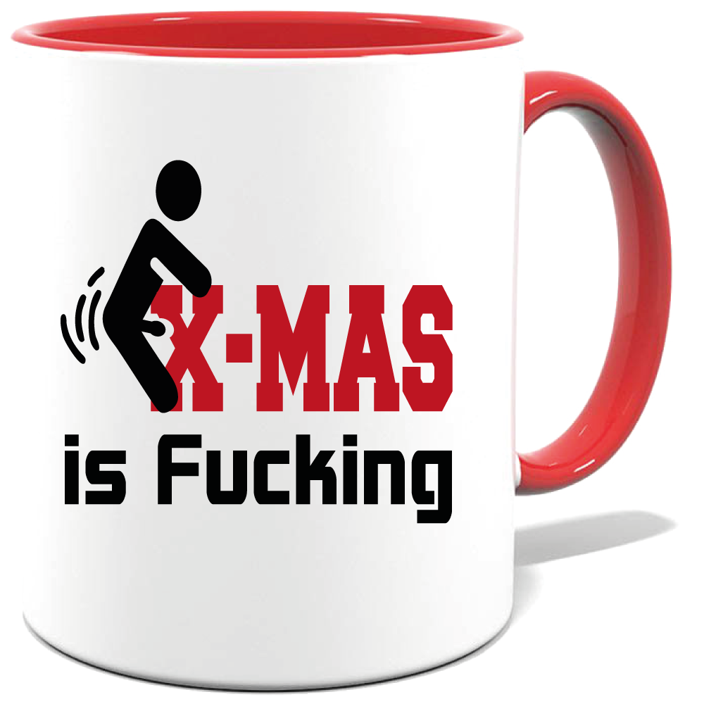 Weihnachtstasse Fucking