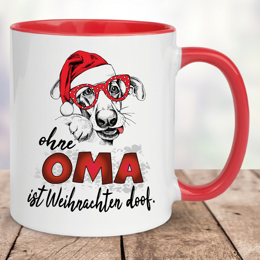 Weihnachtstasse Ohne Oma