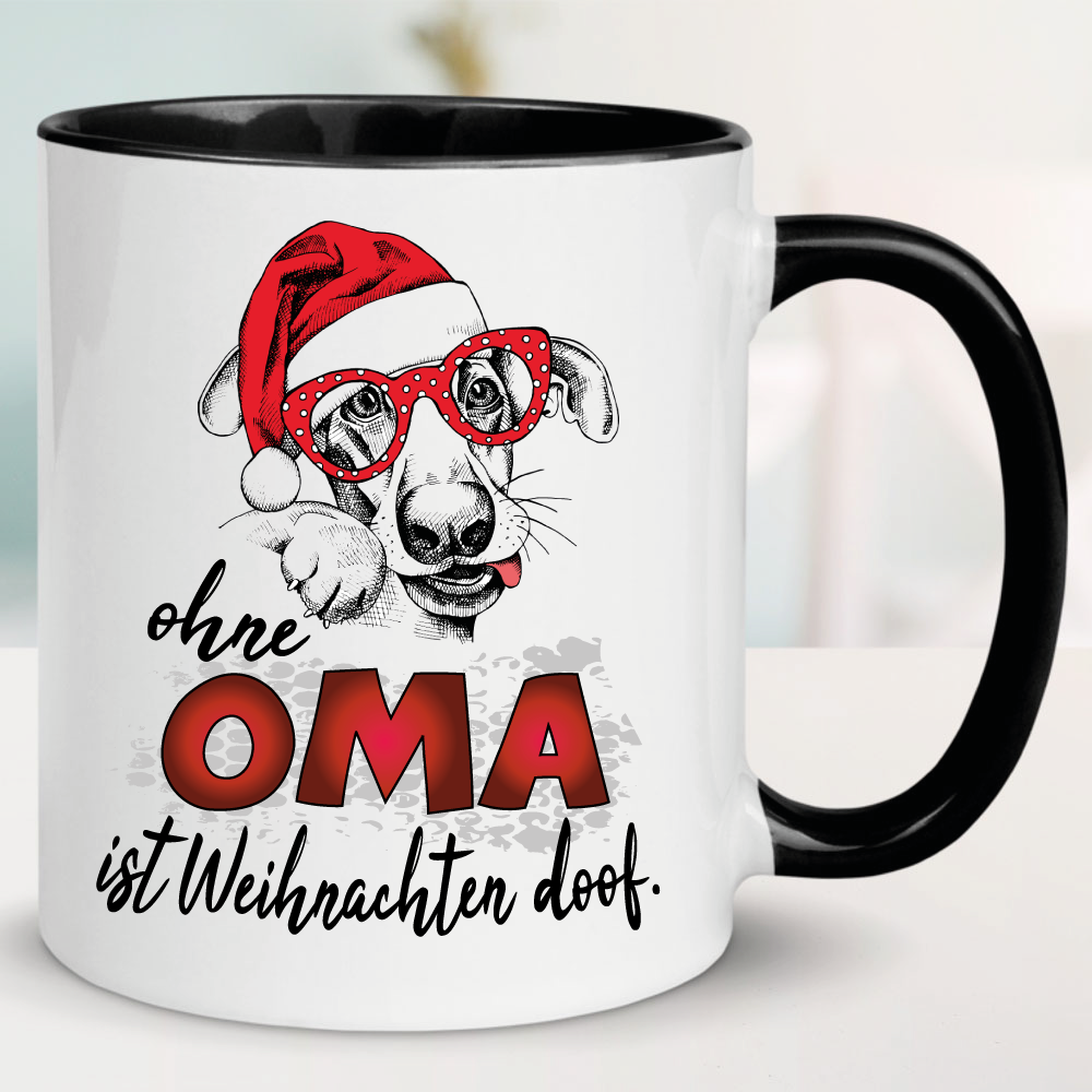 Weihnachtstasse Ohne Oma