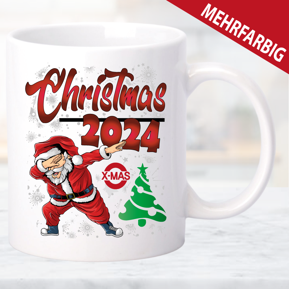 Tasse Weihnachten Die Party beginnt