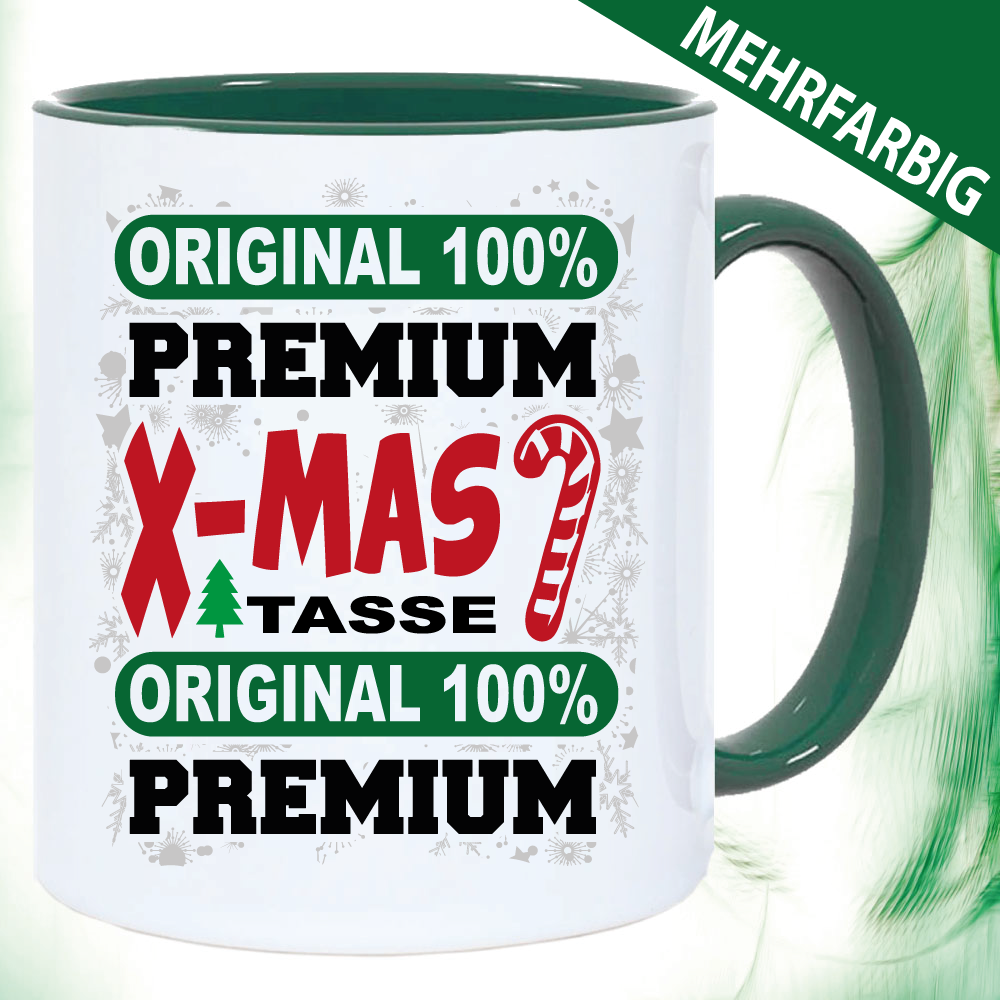 Tasse Weihnachten Premium Qualität