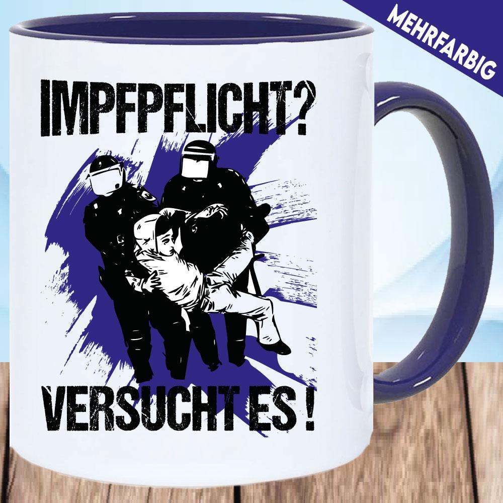 Tasse für Menschen die gegen die Impfung sind.