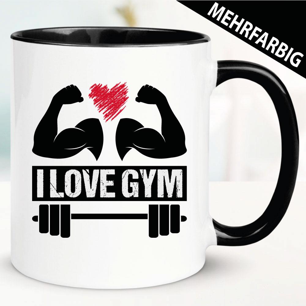 I Love Gym - Tasse Bodybuilding