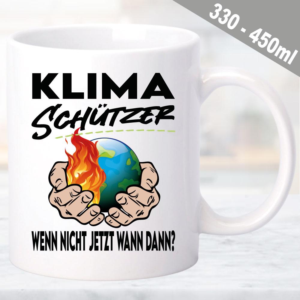 Tasse Klimawandel Klimaschützer