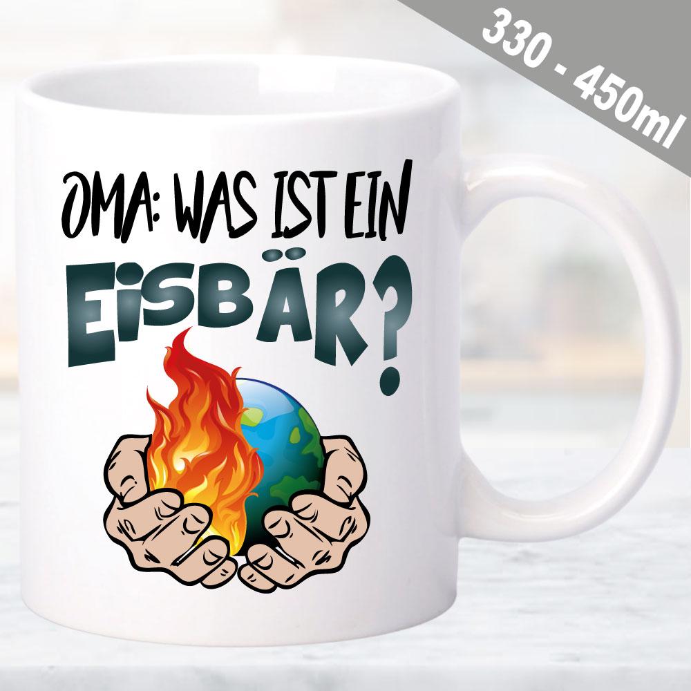 Tasse Klimawandel Was ist ein Eisbär