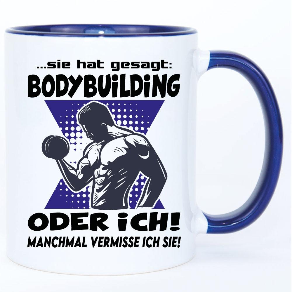 Tasse Dunkelblau