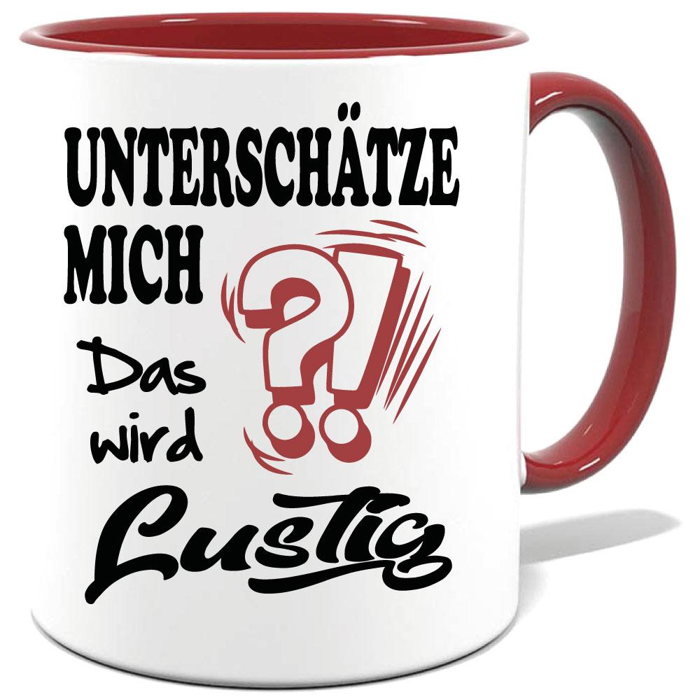 Maroone Sprüche Tasse Männer Das wird lustig