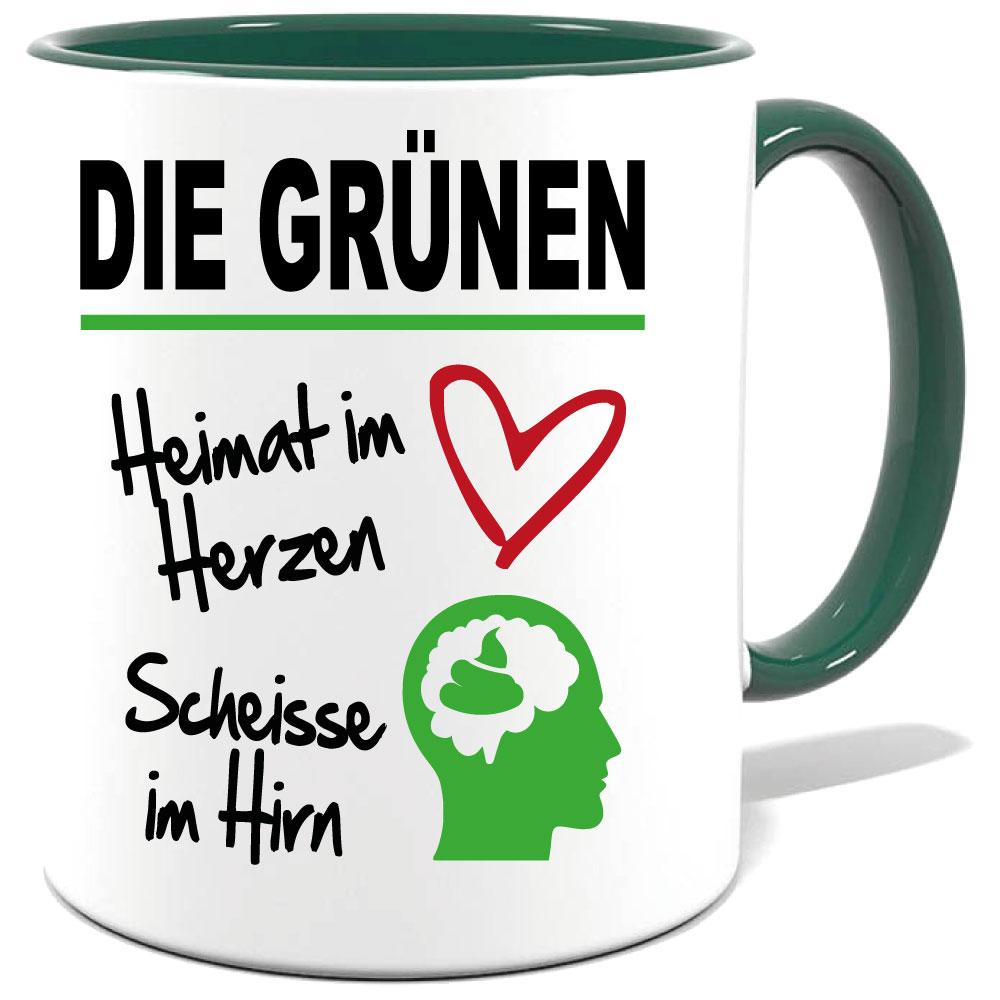 Die Grünen Scheisse im Hirn