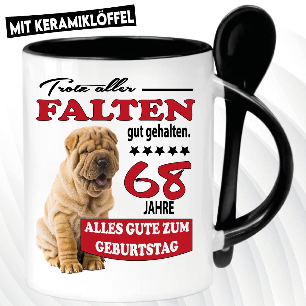 Tasse Geburtstag Trotz aller Falten