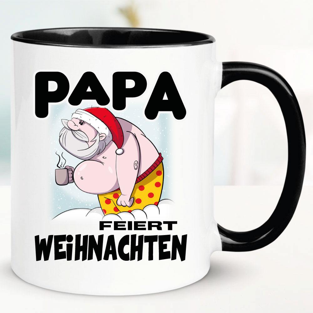 Papa feiert Weihnachten