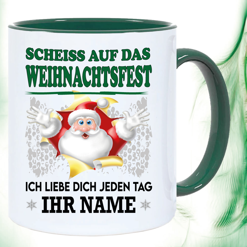 Weihnachtstasse Ich liebe dich