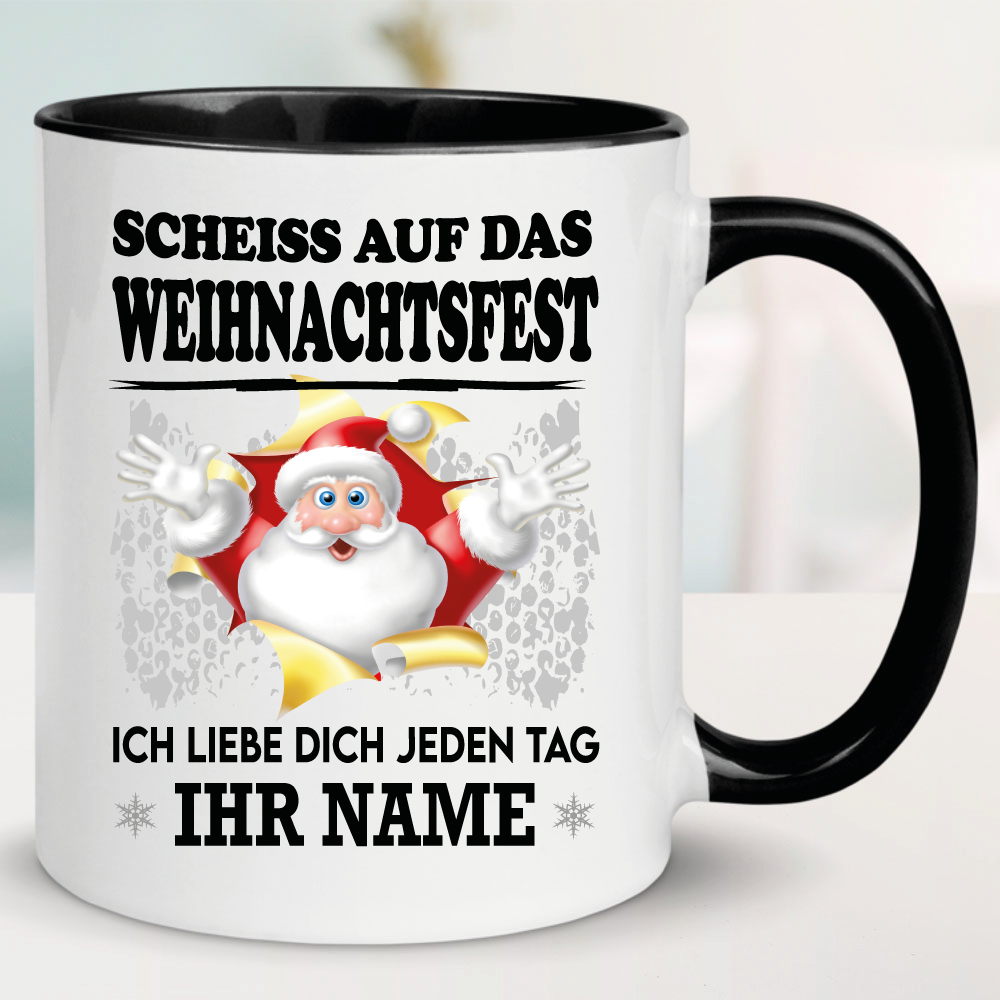 Weihnachtstasse Ich liebe dich