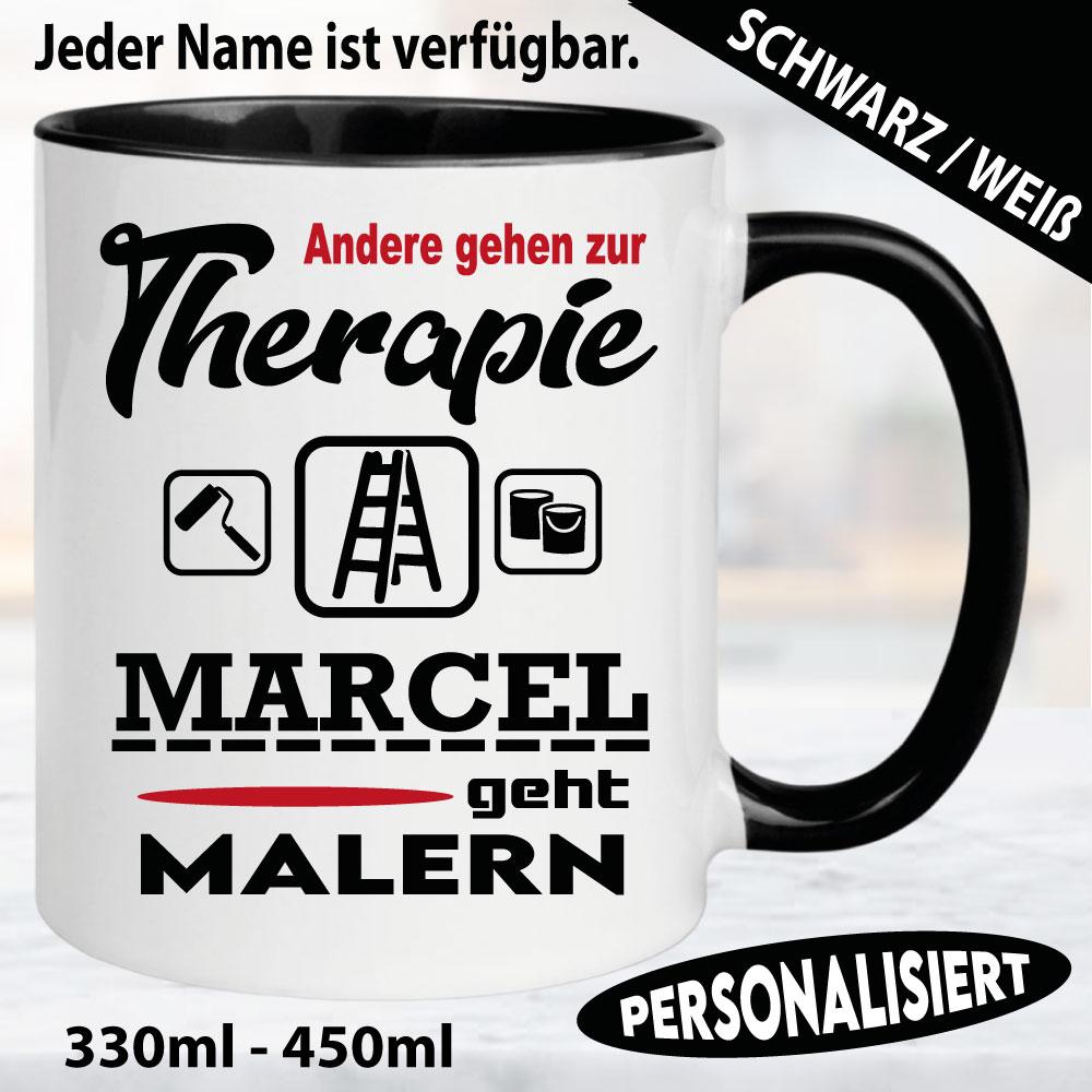 Tasse Beruf Name Maler/in