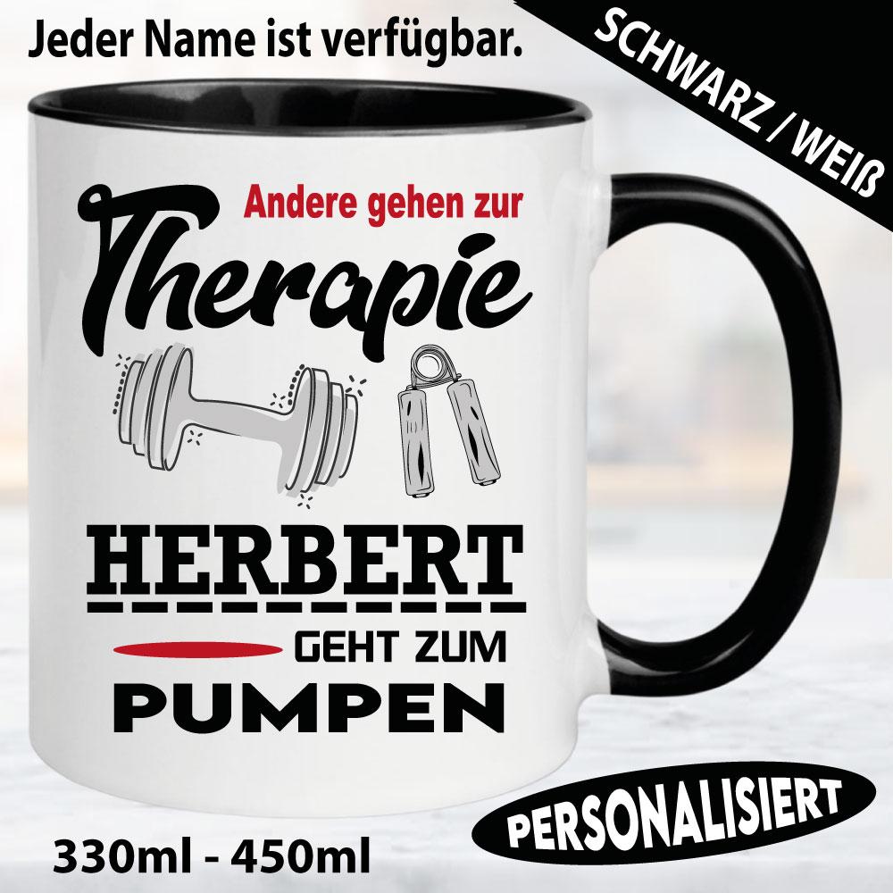 Sporttasse Bodybuilding Personalisiert mit Name