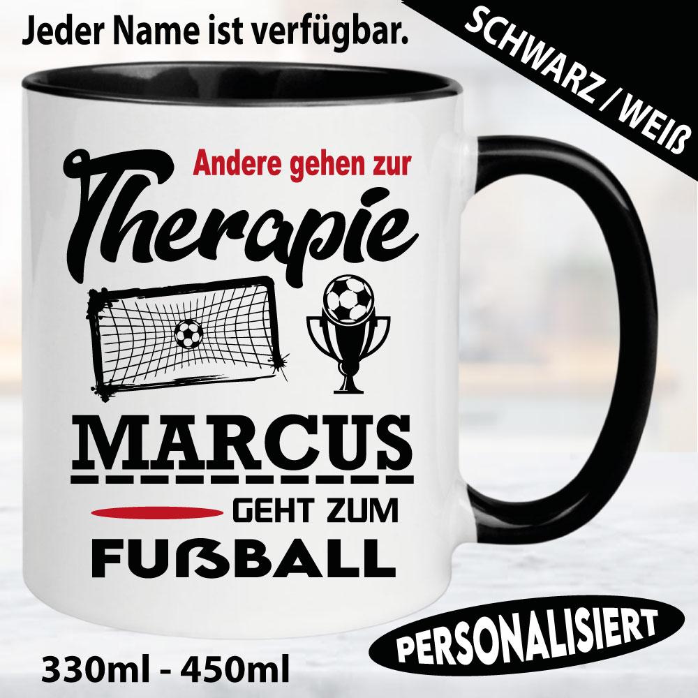 Sporttasse Fußball Personalisiert mit Name