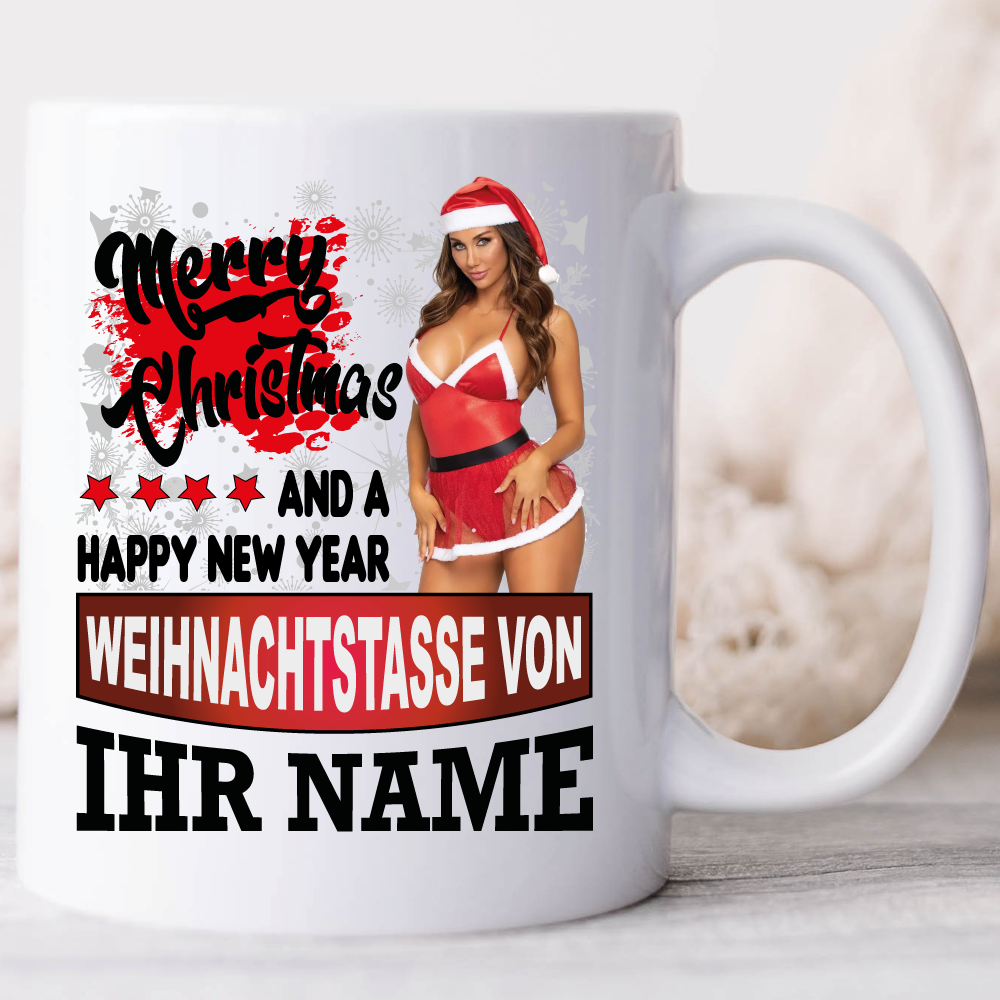 Weihnachtstasse Sexy für den Mann