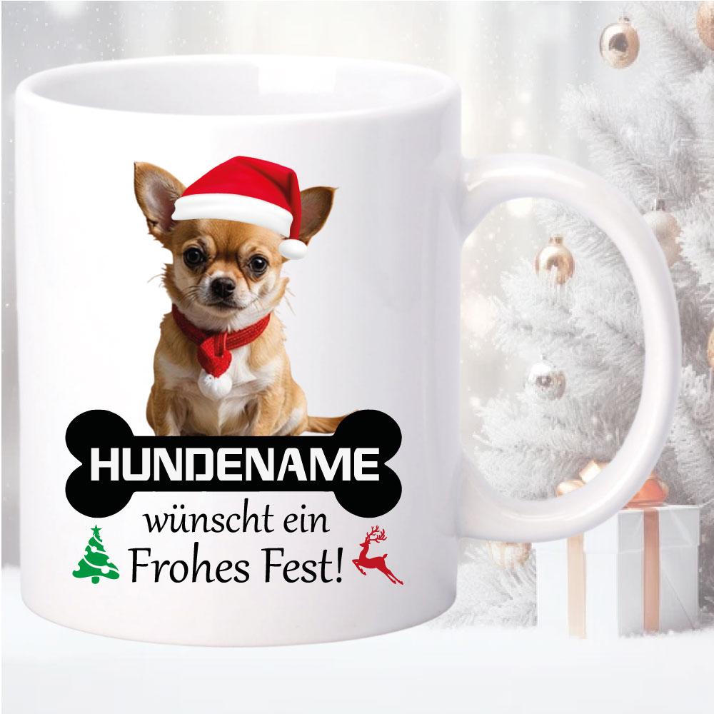 Christmas Hundemotiv Chihuahua