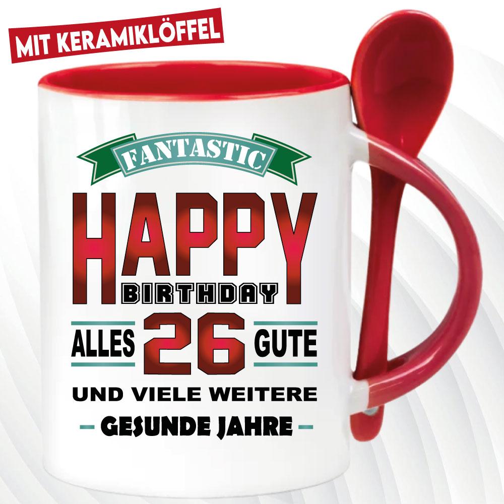 Tasse Geburtstag Retro Fantastic Birthday